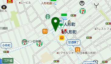 NOVA 人形町校の地図画像