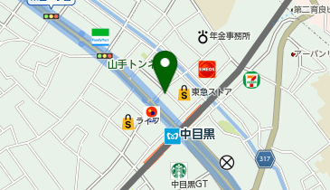 NOVA 中目黒校の地図画像