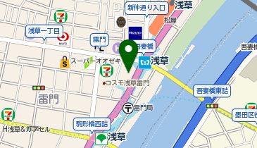 NOVA 浅草校の地図画像