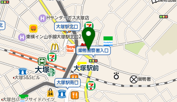 NOVA 大塚校の地図画像