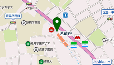 NOVA 茗荷谷校の地図画像