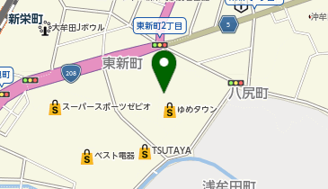 NOVA 大牟田ゆめタウン校の地図画像