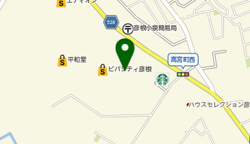 NOVA 彦根ビバシティ校の地図画像