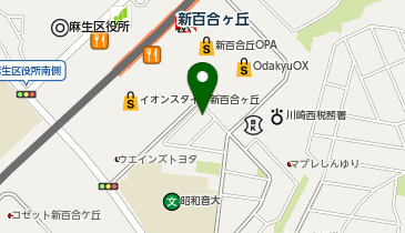 NOVA 新百合ケ丘校の地図画像