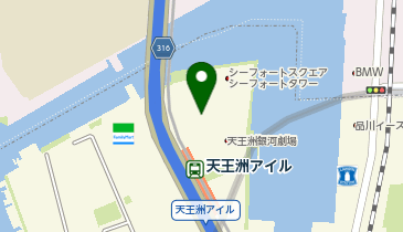 NOVA 天王洲アイル校の地図画像