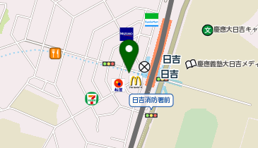 NOVA 日吉校の地図画像