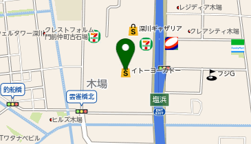 NOVA 木場イトーヨーカドー校の地図画像