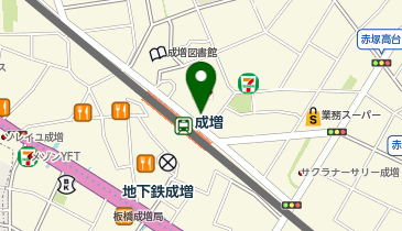 NOVA 成増校の地図画像