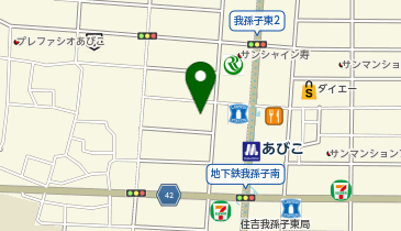 NOVA あびこイオンタウン校の地図画像