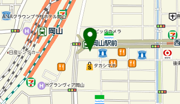 NOVA 岡山校の地図画像