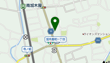 NOVA 南加木屋校の地図画像