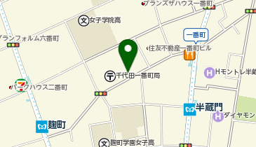 NOVA 麹町半蔵門校の地図画像