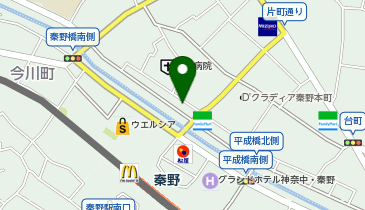NOVA 秦野校の地図画像