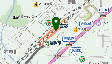 NOVA 倉敷校の地図画像