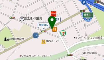 NOVA 大和田校の地図画像