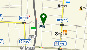 NOVA 津島校の地図画像