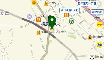 NOVA 横須賀校の地図画像