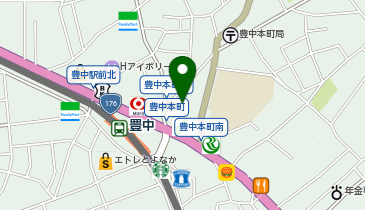 NOVA 豊中校の地図画像