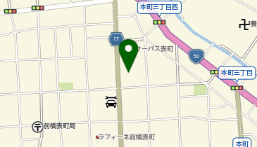 NOVA 前橋校の地図画像