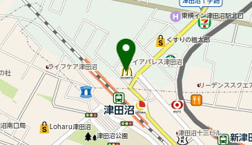 NOVA 津田沼校の地図画像
