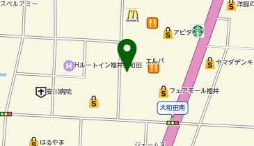 NOVA 福井エルパ校の地図画像