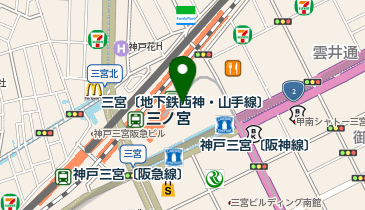 NOVA 神戸三宮校の地図画像