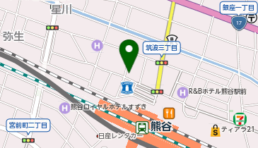 NOVA 熊谷校の地図画像