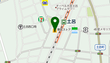 NOVA 土呂校の地図画像