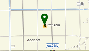 NOVA 尾西ピアゴ校の地図画像