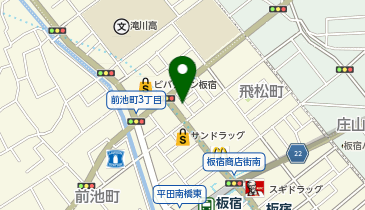 NOVA 板宿校の地図画像