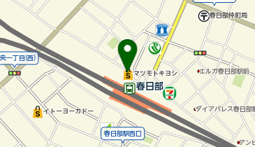 NOVA 春日部校の地図画像