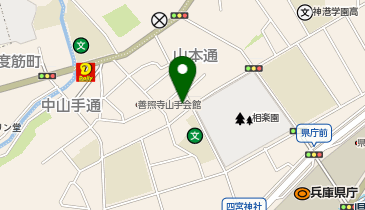 NOVA 神戸山手校の地図画像