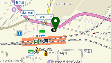 NOVA 水戸駅前校の地図画像