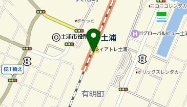 NOVA 土浦校の地図画像