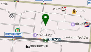 NOVA つくば校の地図画像