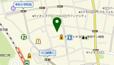 カラオケ館 川口店の地図画像