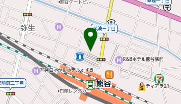 カラオケ館 熊谷店の地図画像