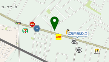 カラオケ館 船橋咲が丘店の地図画像
