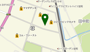 カラオケ館 足利朝倉店の地図画像