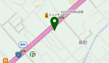 カラオケ館 山口泉町店の地図画像