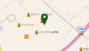 カラオケ館 イオンタウン水戸南店の地図画像