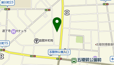 カラオケ館 函館五稜郭店の地図画像