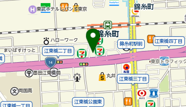 カラオケ館 錦糸町店の地図画像