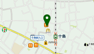 カラオケ館 十条駅前店の地図画像