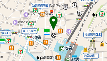 カラオケ館 池袋西口店の地図画像