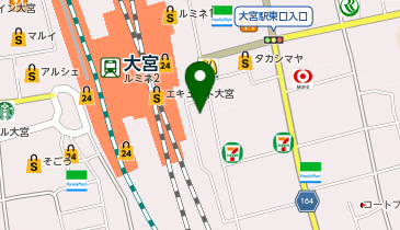 カラオケ館 大宮店の地図画像