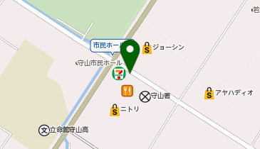 感動の肉と米 ハズイタウン守山店の地図画像