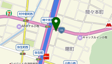 あみやき亭 小牧店の地図画像