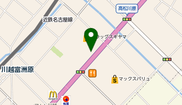 あみやき亭Plus 川越店の地図画像