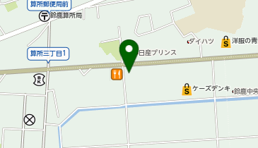 あみやき亭 鈴鹿店の地図画像